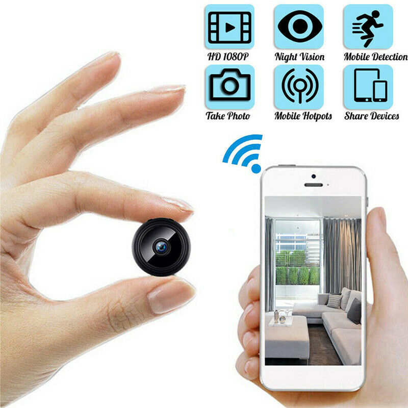 Wireless Security Camera (HD Night Vision + Motion Detector)