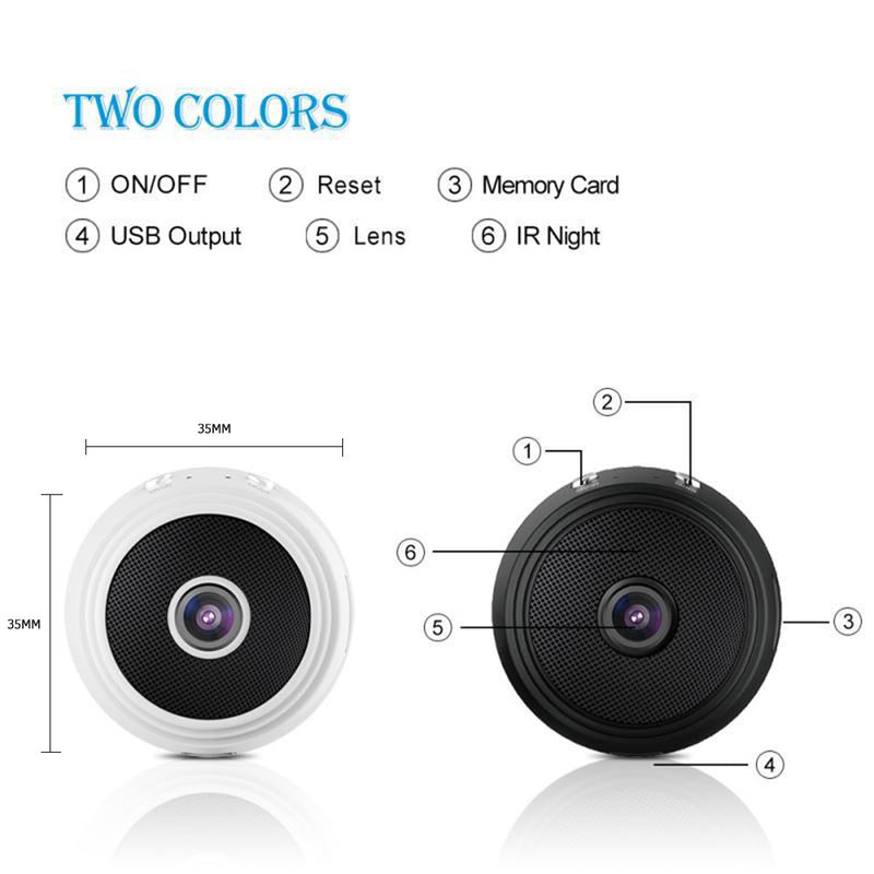 Wireless Security Camera (HD Night Vision + Motion Detector)